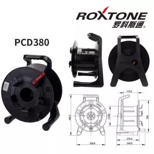 케이블 릴통 리드선 다용도 랜선 전기선 연장선 롤러 블랙