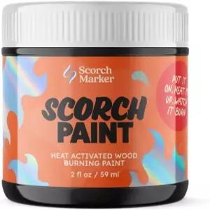 스코치 마커 페인트 u2013 공예품 스텐실 DIY 프로젝트 및 파이로그래피용 우드 버닝 수성 안전 사용하기
