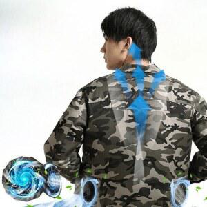 샤크팡 작업복 여름 노가다 배달대행 용접 선풍기작업복 공조복 시원한