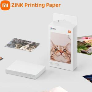 샤오미 ZINK 포켓 프린터 용지 자체 접착 사진 인쇄 시트, 선물용 3 인치 미니 포토