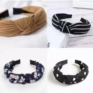 여성 꼬임 와이드 스타일링 헤어밴드 머리띠 7종