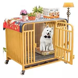 강아지 고양이 철제 케이지 하우스  켄넬 중형 대형 실내 분리 이동장 울타리 애견집