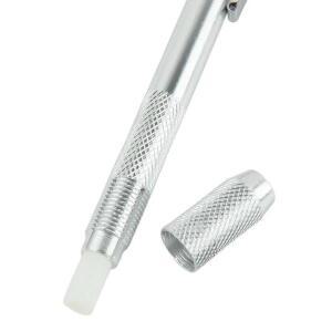 나무 슬레이트 펜슬 키트, 원형 비누석 거치대 마커, 스테인레스 스틸 펜, 드로잉 라인 용접 도구용 리필