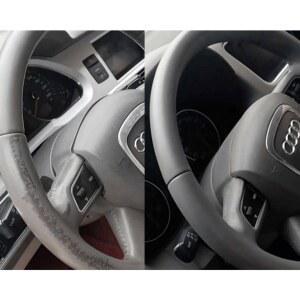 자동차 핸들 가죽 키트 수리 염색 복원제 마모 색바랜