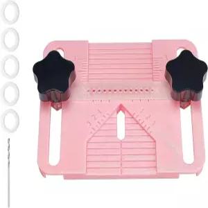 폴리머 클레이 귀걸이 구멍 드릴 가이드 도구 주얼리용