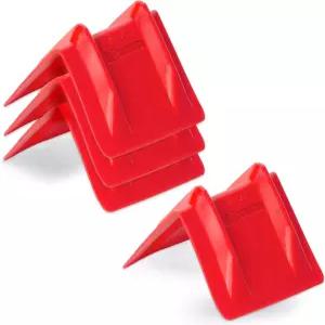 DC 카고 - 대형 에지 프로텍터 8 x8 x12 (4팩) 플랫베드 장비용 스트랩 트럭 운전사 계약자 및 아웃도어