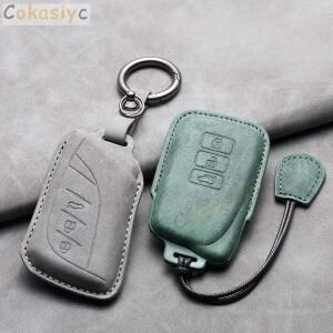 Lexus NX IS RX ES GX LX LS UX GS 200 260 300 350 케이스 홀더 키 액세서리 용 가죽 자동차 커버