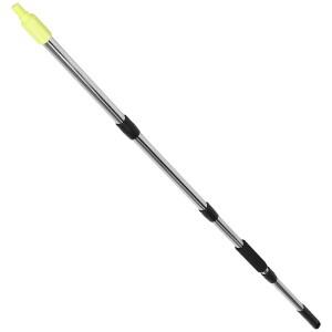 텔레스코픽 페인트 롤러 연장봉 스테인리스 스틸 조절 가능 25mm 와이드 브러시 헤드 벽 천장 페인팅용 롱