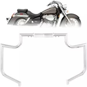혼다 VT1100 섀도우 스피릿 세이버 2000-2007 (크롬)용 킹레맥 크래시 바 엔진 가드 하이웨이