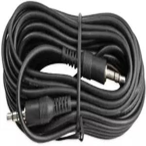 SKAR 오디오 RP 및 마린 시리즈 앰프(15피트)와 호환되는 베이스 리모컨용 Xtenzi 3핀 잭 플렉스 케이블