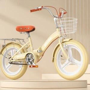 샤크팡 접이식 바구니자전거 중등 1622인치자전거 초등 자전거 주니어