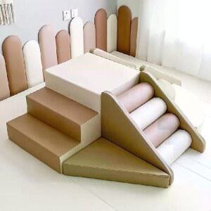 샤크팡 놀이방 놀이기구 쿠션 가정용 실내미끄럼틀 키즈카페 미니 매트