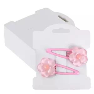 100개 헤어 클립 디스플레이 카드 보우 홀더 직사각형 흰색 판지 바렛 보석 액세서리용 헤드밴드