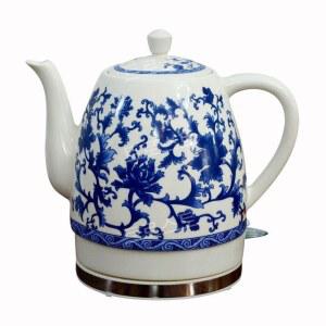 도자기 전기 포트 새로운 DS 가정용 중탕기 미니 YO 흰색 유럽식 보온 탕기