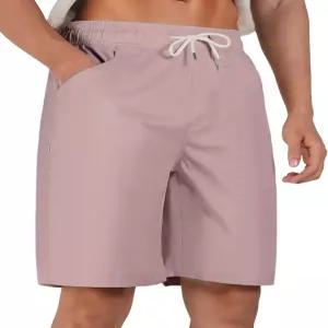 남성 여름 해변용 스웨트 반바지 남성용 서브클루드 캐주얼 클래식 핏 9인치 인심 드로스트링