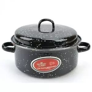 직화용 법랑구이 냄비 군밤 군고구마용 조리냄비