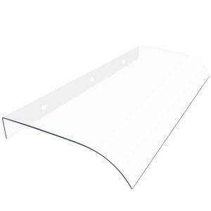 캐노피 지붕 농막 평면 투명 투명판넬 40x40cm 빗물막이 비가림