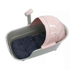 국산 플라스틱 방석쿠션 소형견 애견 집 목욕통 드라이룸 강아지쇼파