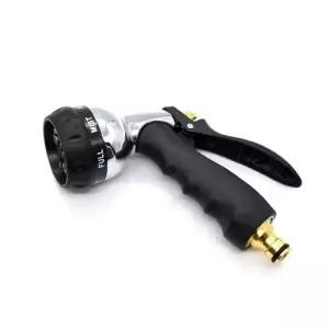 7구 워터건 분사건 노즐 세차.가든.베란다용 스틸 WFLPJFX