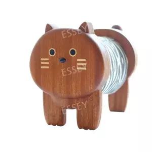 동물 케이스 두루마리 디스펜서 원목 키친타올 휴지걸이 두루말이