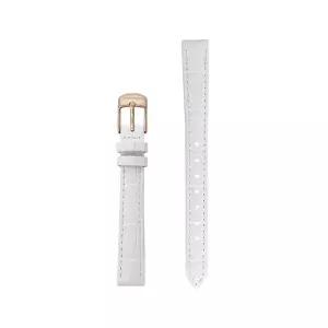 크로마농 CSTA-12WH-R 악어무늬 가죽 밴드 시계줄 스트랩 12mm