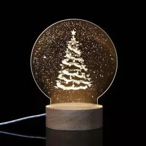 LED VOW947L7 크리스마스트리 무드등 카페 스탠드 수면