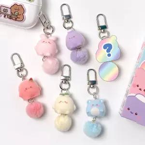 조선문방구 랜덤 뽀송 미니 몬스터 키링