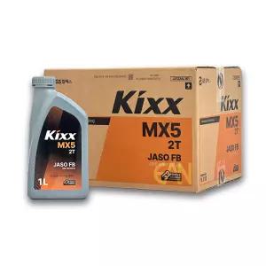 킥스 KIXX MX5 2T 1L 12개 1BOX (구 M2T) 오토바이 스쿠터 예초기 엔진오일