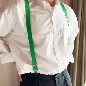 컬러 멜빵 성인용 그린