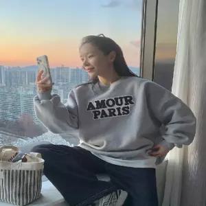 아모스 부클 양기모 루즈 맨투맨 (3color)