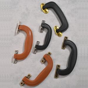 가정개량 골동품 가죽 상자 모조 플라스틱 레트로 복고풍 엔틱 핸들 액세서리 하드웨어