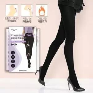 프리미엄 기모 테리 타이즈 300D WF611A6