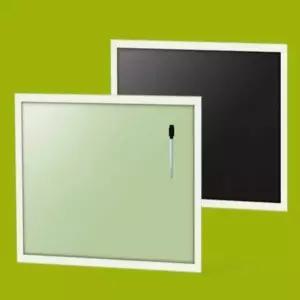 블랙보드 40x30cm 책상화이트보드 블랙보드메뉴판 검 (KYR-WFJ4BQ9)