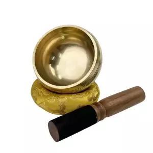 싱잉볼 Miwayer 티베트어 노래 그릇 세트 광택 명상 요가 기도 마음챙김에 도움이