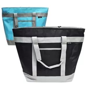 보냉가방[피크닉대형쿨러백]보냉가방 쿨러백 피크닉가방 블랙 민트 아이스가방 인쇄가능 개별OPP[주경]