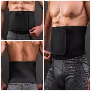 [셀러에이드]허리 통기성 빅사이즈 복대 남자 찍찍이 지지대