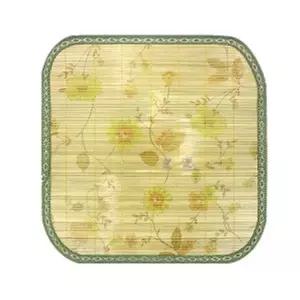 [콩심팥심]태극 플라워 대나무 방석 매트 사무실 학생 의자 방석커버 소파쿠션