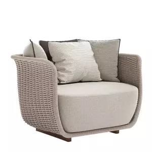 테라스의자 야외등나무소파 라탄 해변 테라스 펜션