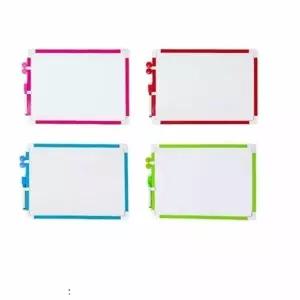 양면 화이트보드 35x50cm 미니칠판 걸이형화이트보드 (KYR-WFK3WDV)