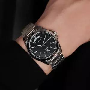 [카시오]손목시계 데이데이트 남성 메탈시계