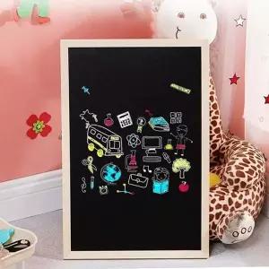 30X40cm 칠판 중형 블랙 벽걸이 메모 카페메뉴판 (KYR-WFGW441)