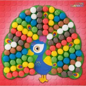 플레이콘 모자이크(공작새)