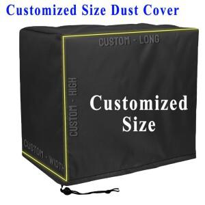 맞춤형 크기 직사각형 및 원형 야외 방수 방진 커버 파티오 가구 자외선 차단 의자 테이블 소파