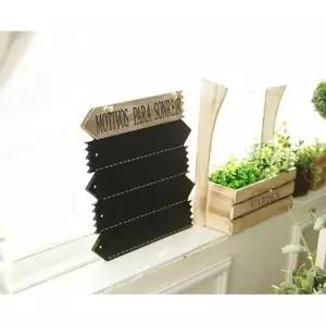 우드 무비차트 스타일 블랙보드 벽걸이형 1P 고품질 (KYR-WFG8U9P)