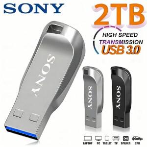 소니 호환호환 2TB USB 3.0 펜 드라이브 1TB 512GB 고속 전송 금속 SSD Pendrive Cle 휴대용 U 디스크 플래
