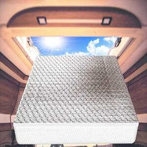 RV 선루프 차양  캠핑카 지붕  벤트 절연체  UV 알루미늄 필름 블록  반사 햇빛가리개  자동차 액세서리