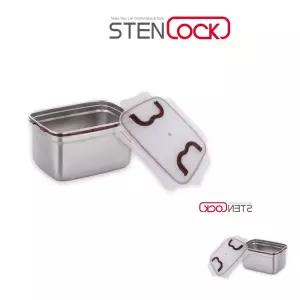 굿테라 도시락용기 핸디 김치통 3호 스텐반찬통 클래식 스테인레스 7400ml