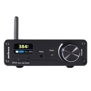 Semibreve BT40 HD LDAC Bluetooth5.1 수신기 ES9038 오디오 디코더 지원 3 SRC 주파수 위아래
