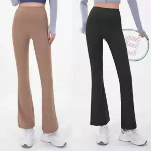 [룽스]필라테스레깅스 에어슬림 반팔 부츠컷 레깅스 셋업