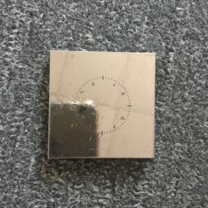 수동 시계 다이얼 패드 프린팅기/수동 프린터용 금속판